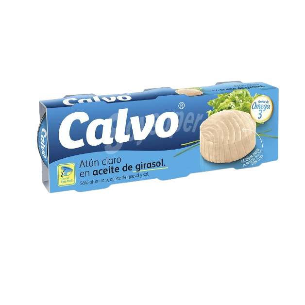 CALVO ATUN ACEITE DE GIRASOL 3+1U