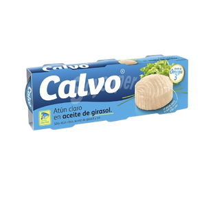 CALVO ATUN ACEITE DE GIRASOL 3+1U