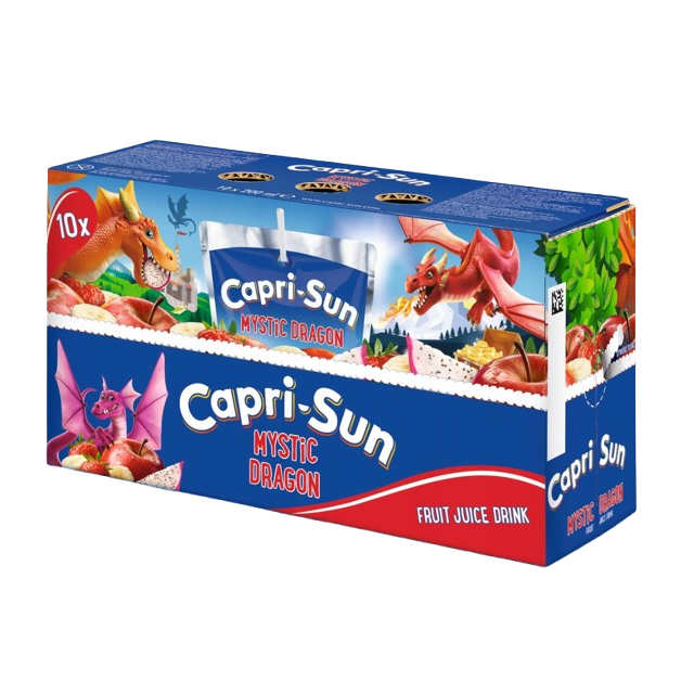 CAPRI SUN MYSTIC DRAGON 200ML X 10U