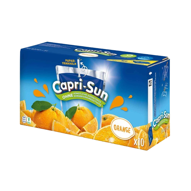 CAPRI SUN ORANGE 200ML X 10U