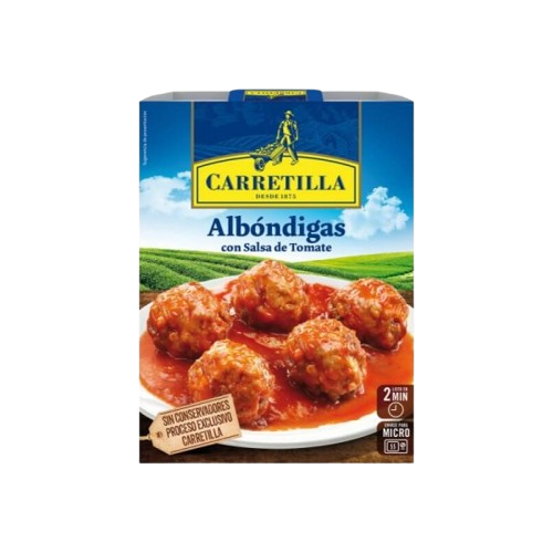 CARRETILLA ALBONDIGAS DE POLLO 300G