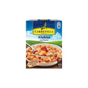 CARRETILLA ALUBIAS CON CHORIZO 300G