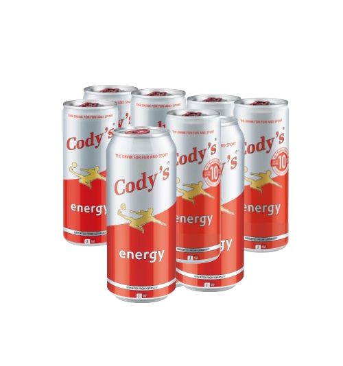 CODYS ENERGY LIGHT 250ML X 24