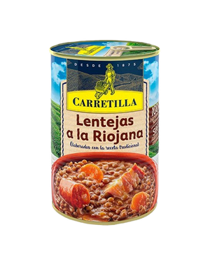 CARRETILLA LENTEJAS A LA RIOJANA 430G
