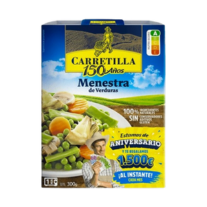 CARRETILLA MENESTRA DE VERDURAS 300G