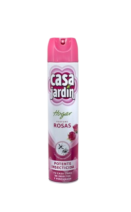CASA JARDÍN INSECTOS SP 600ML ROSAS