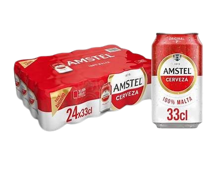 CERVESA AMSTEL 33CL LATA 12U