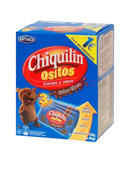 OSITOS CHOCOLATE CHIQUILÍN 120GR