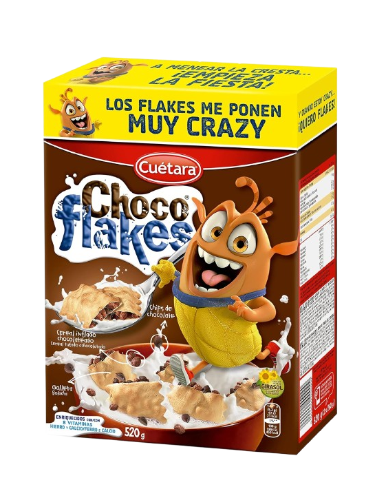 COPOS DE CHOCOLATE 520G