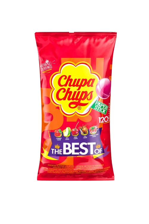 CHUPA CHUPS LO MEJOR DE 120G 10U