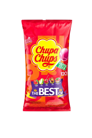 CHUPA CHUPS LO MEJOR DE 120G 10U