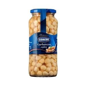 CIDACOS GARBANZOS EXTRA SIN SAL 580G
