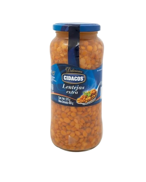 CIDACOS LENTEJAS EXTRA 570G