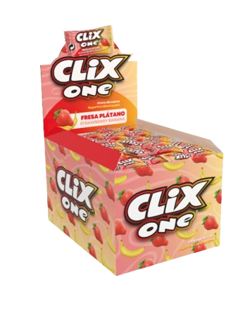 CLIX ONE FRESA PLÁTANO 200U
