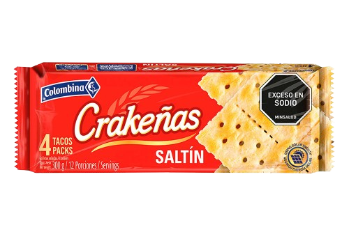 CRAKEÑAS SALADAS 300G