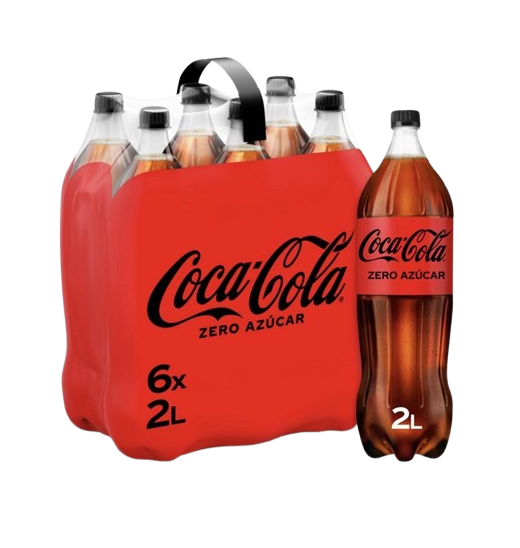 COCA COLA EXT ZERO 2L 6U