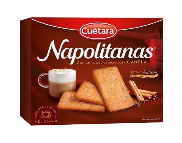 CUETARA NAPOLITANAS CON CANELA 426G