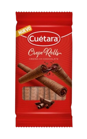 CUETARA ROLLS CHOCO 144GR