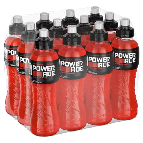 POWERADE ROJO BOTELLA 50CL X 12U