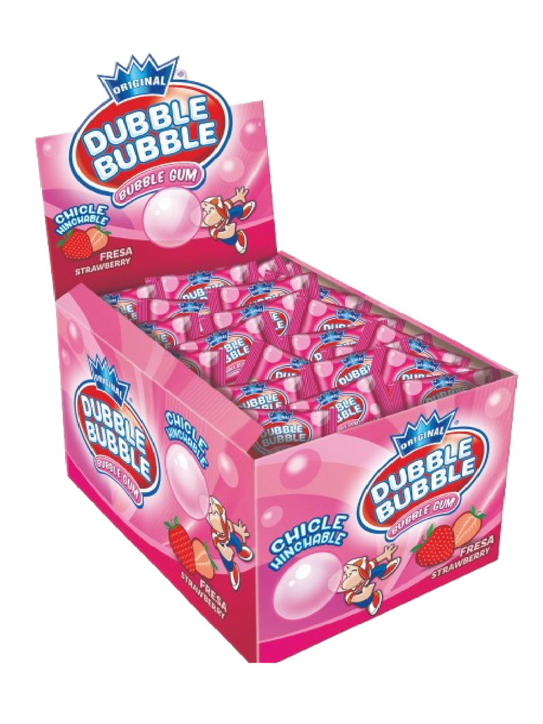 CHICLE DUBBLE BUBBLE FRESA 150U