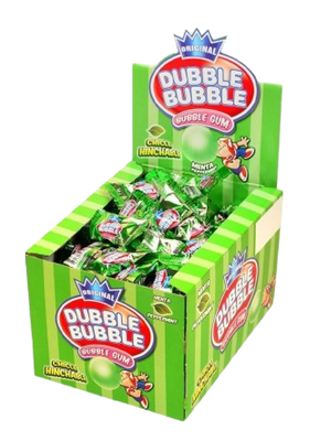 XICLET DUBBLE BUBBLE MENTA 150U