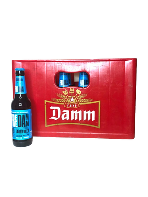 GRATIS DAMM AZUL MEDIANA CAJA 330ML X 24U