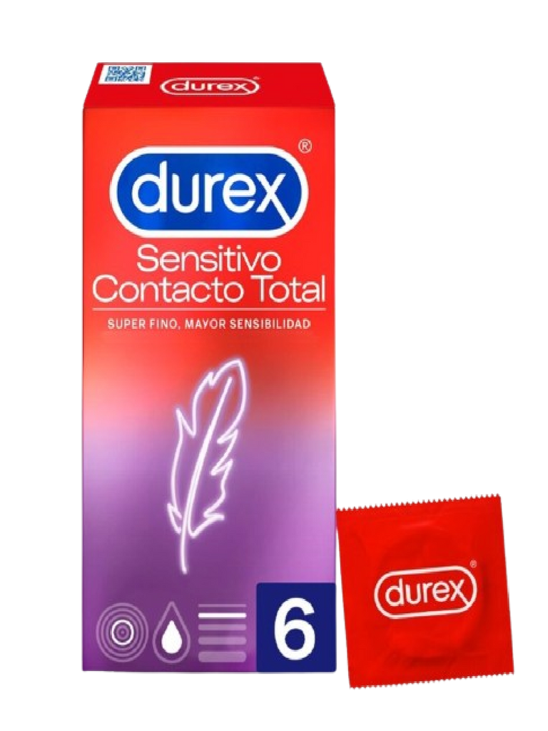 DUREX CONSERVATIOS CONTACTO TOT 6U