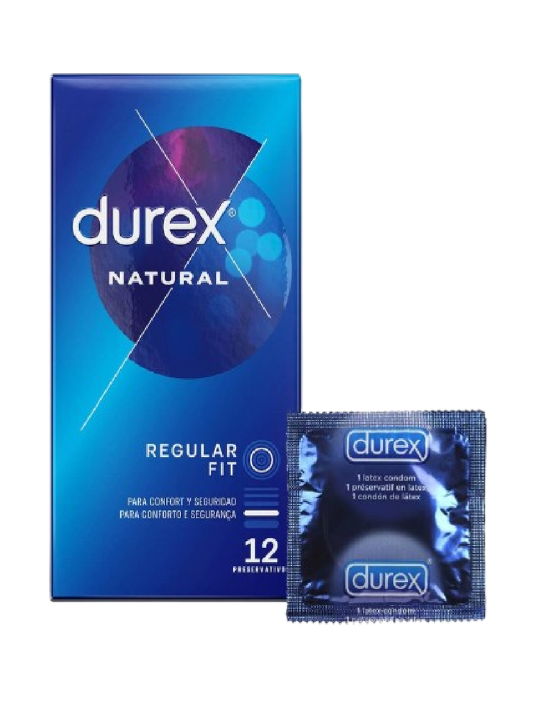 DUREX CONSERVANTES NATURALES PLUS 12U
