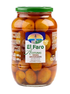 EL FARO VERDES DESHUESADAS 400G