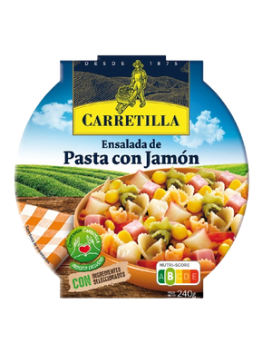 ENSALADA PASTA CON JAMÓN 240G