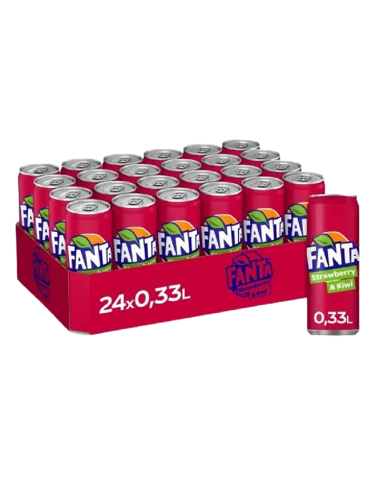 FANTA KIWI Y FRESA 333CL LATA 24U