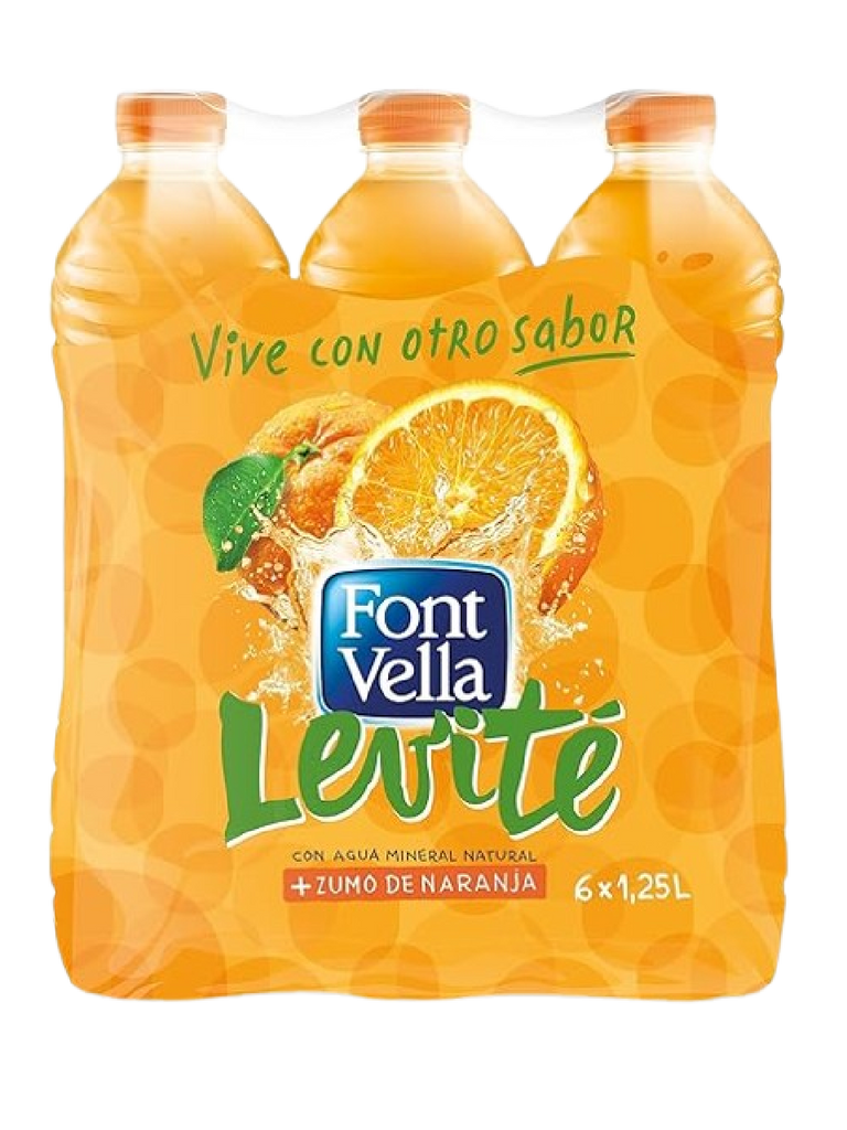 Font Vella Flavor Mineral Water | 1.25L×6