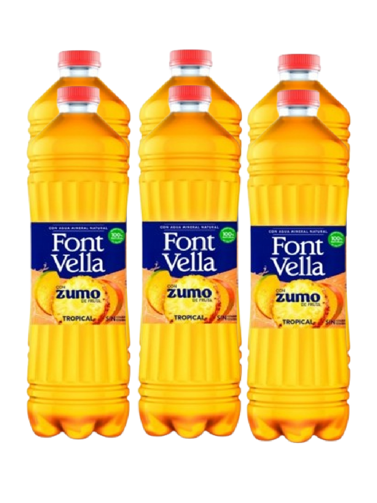Font Vella Flavor Mineral Water | 1.25L×6