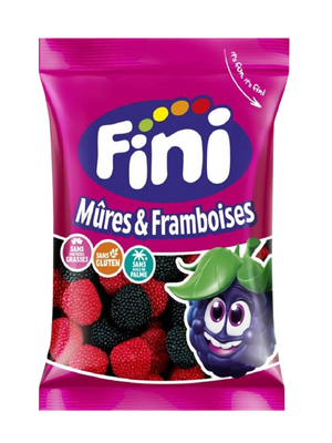 FINI MURES Y FRAMBOISES HALAL 90G