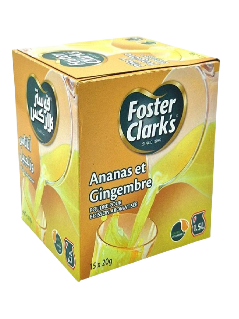 FOSTER CLARK PIÑA Y JENGIBRE 20G X 15U