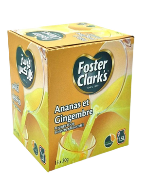 FOSTER CLARK PIÑA Y JENGIBRE 20G X 15U