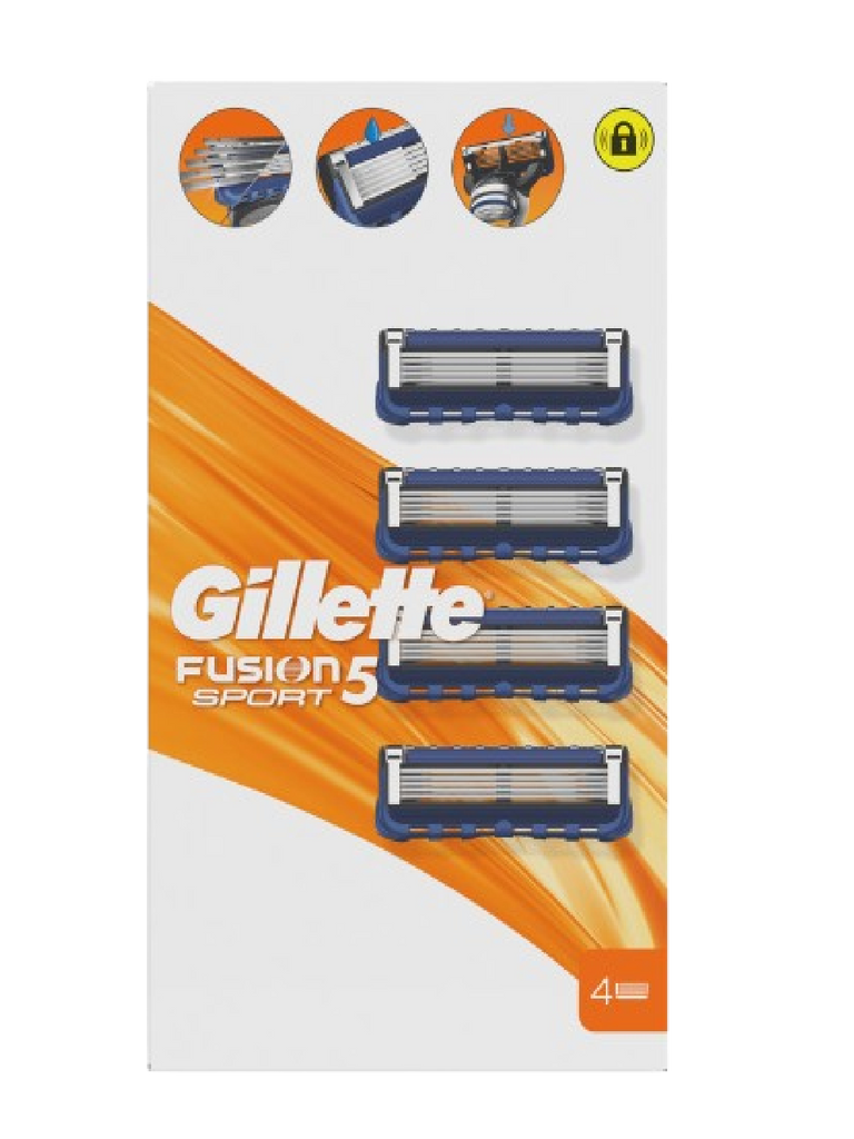 GILLETE FUSION 5 SPORT 4U