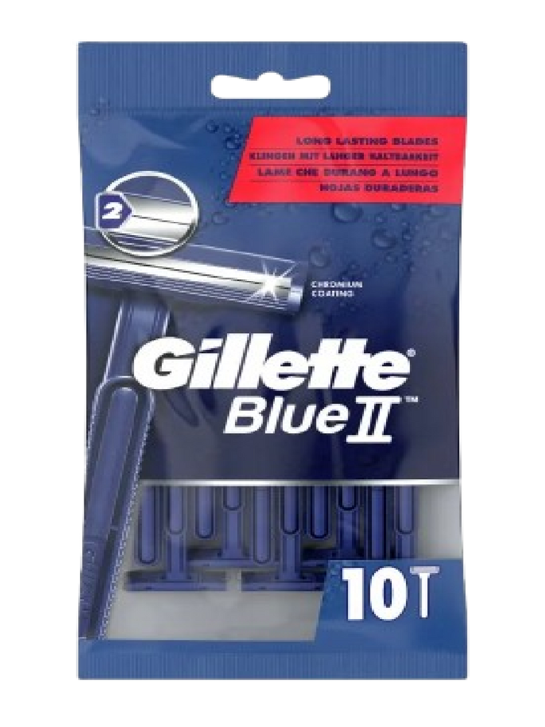 GILLETTE AZUL II 10U