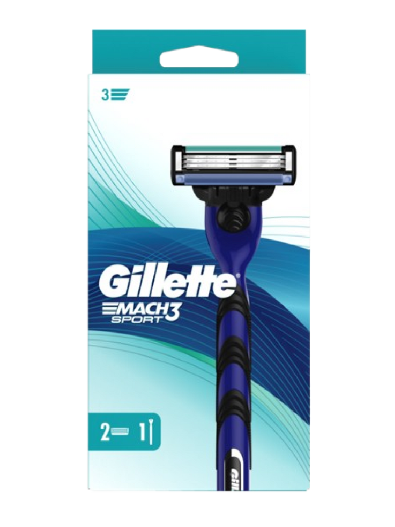 GILLETTE MACH 3 SPORT 4U