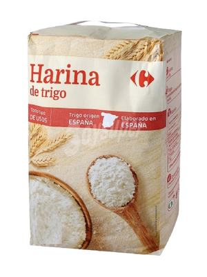 HARINA DE TRIGO N*80 25KG