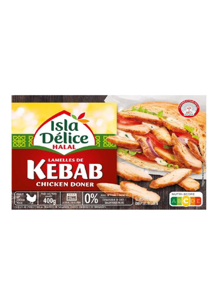 ISLA DELICE HALAL LAMELLES DE KEBAB DONER