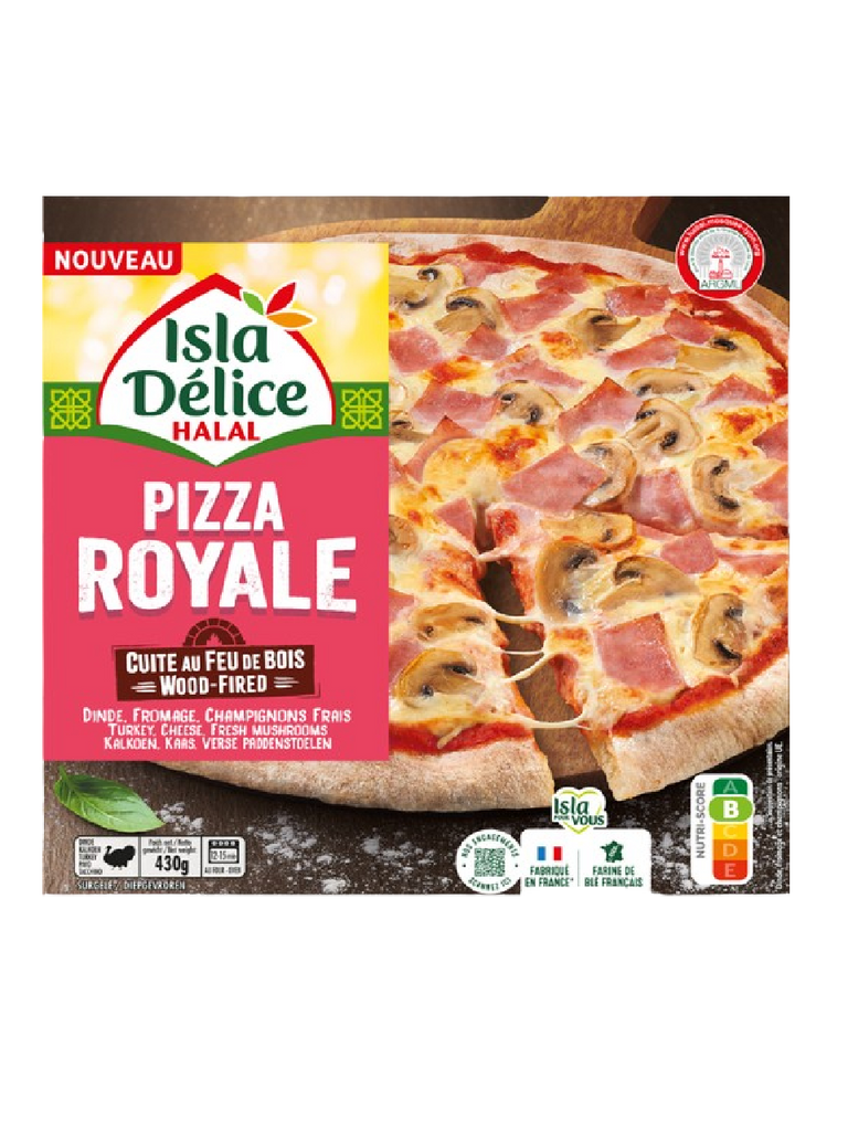 ISLA DELICE HALAL PIZZA ROYALE 430G