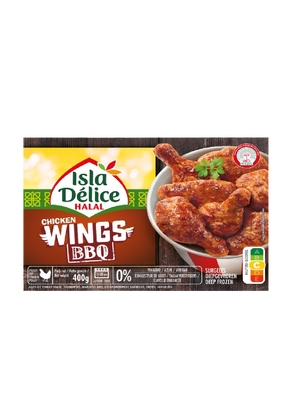 ISLA DELICE ALAS HALAL BBQ 400G