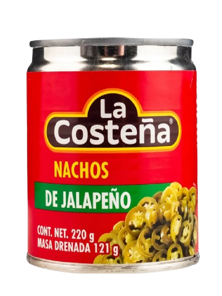 JALAPENOS NACHOS LA COSTENA X 220GR