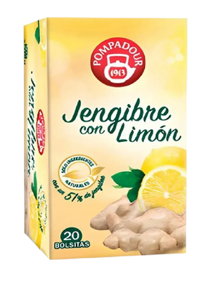 Jengibre con limón
