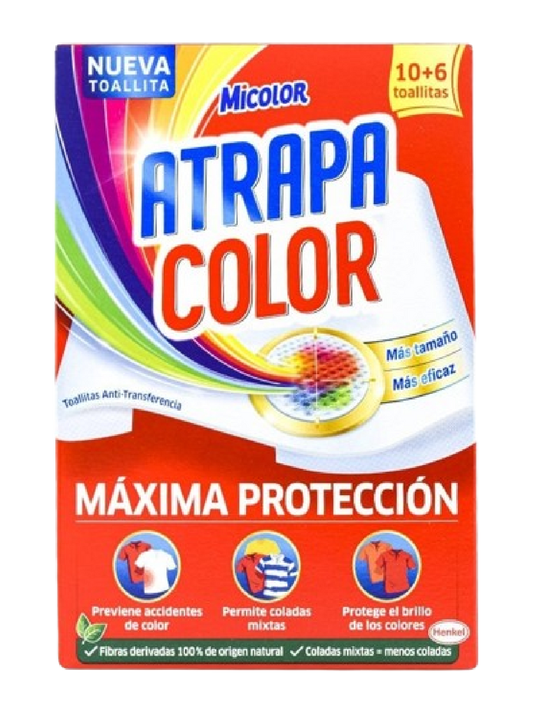 MIHOGAR ATRAPA COLOR TOALLITAS