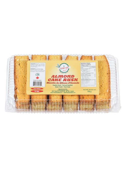 WFP ALMOND CAKE RUSK PREMIUM HALAL 750G
