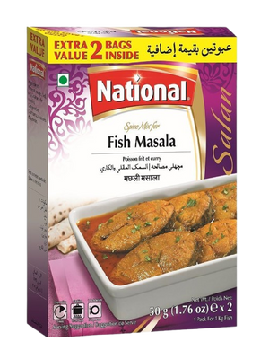 NATIONAL FISH MASALA 40GX2