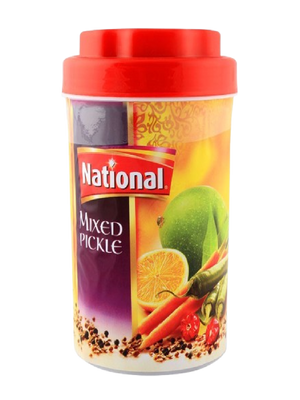 NATIONAL MIXED PICKLE IN OIL 1KG