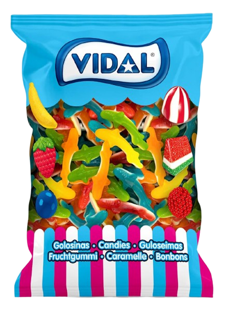 VIDAL TIBURONES  JELLY 1KG